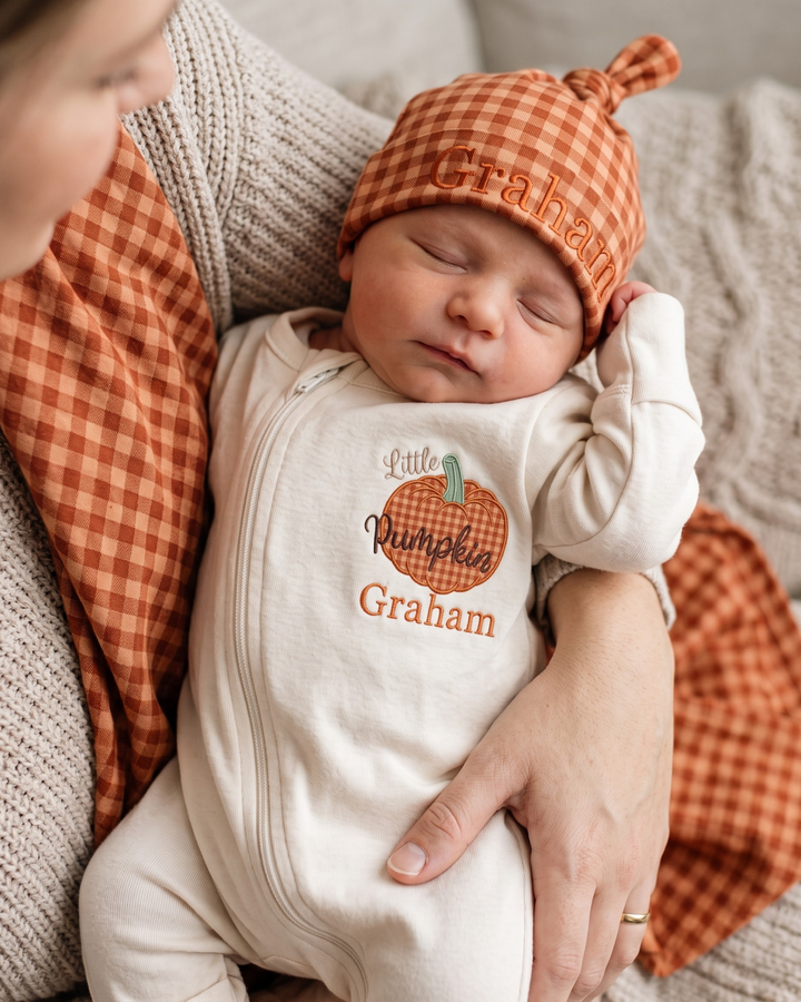 Gerippte Babykleidung mit individuellem Foto - Weich &amp; Skizzenhaft