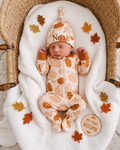 Gerippte Babykleidung mit individuellem Foto - Weich &amp; Skizzenhaft