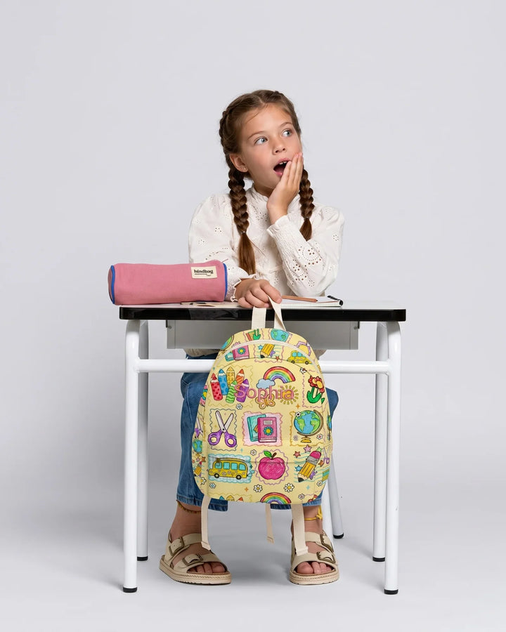 Learning Daydreams Custom Name Embroidered Backpack