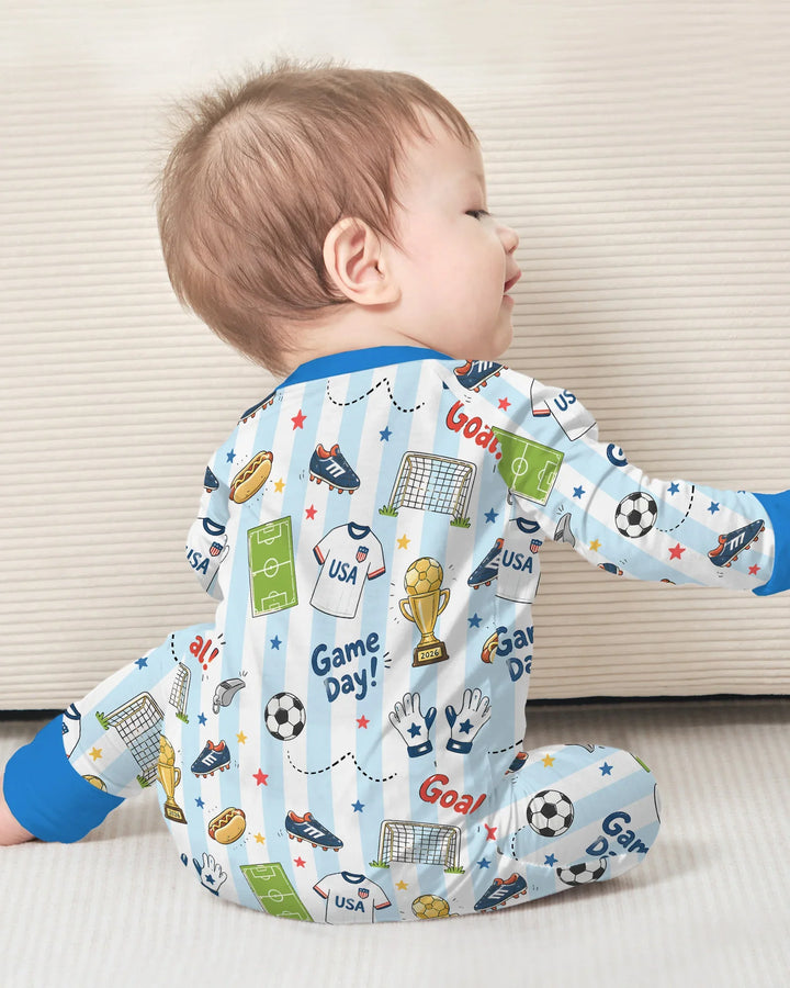 Gerippte Babykleidung mit individuellem Foto - Weich &amp; Skizzenhaft
