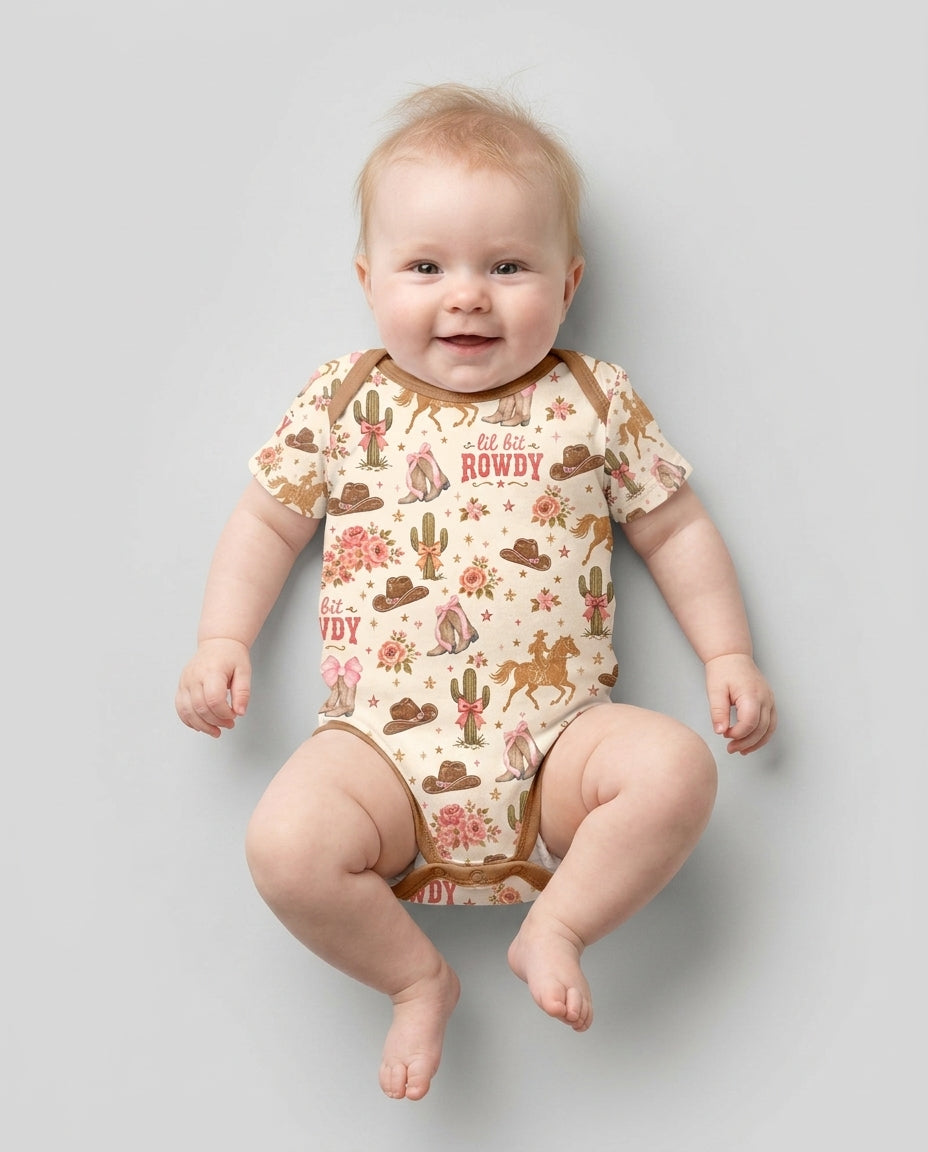 Gerippte Babykleidung mit individuellem Foto - Weich &amp; Skizzenhaft