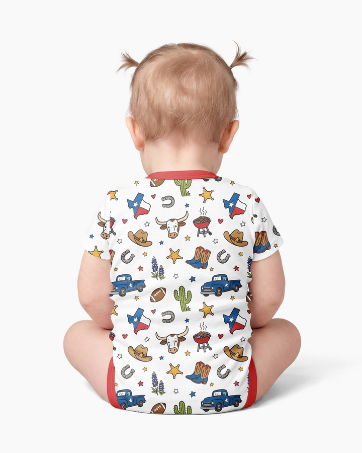 Someone in Texas Loves Me Bamboo Bodysuit