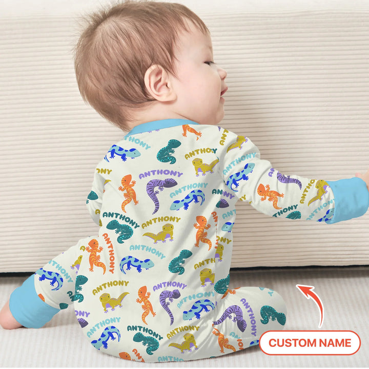 Gerippte Babykleidung mit individuellem Foto - Weich &amp; Skizzenhaft