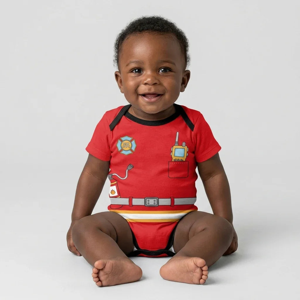 Gerippte Babykleidung mit individuellem Foto - Weich &amp; Skizzenhaft