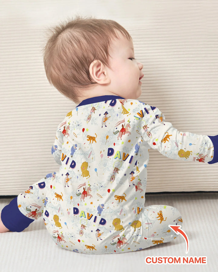 Gerippte Babykleidung mit individuellem Foto - Weich &amp; Skizzenhaft