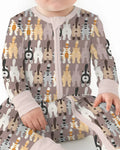 Gerippte Babykleidung mit individuellem Foto - Weich &amp; Skizzenhaft