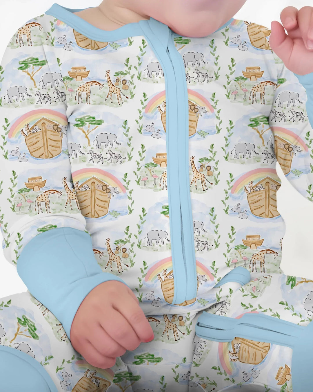 Gerippte Babykleidung mit individuellem Foto - Weich &amp; Skizzenhaft