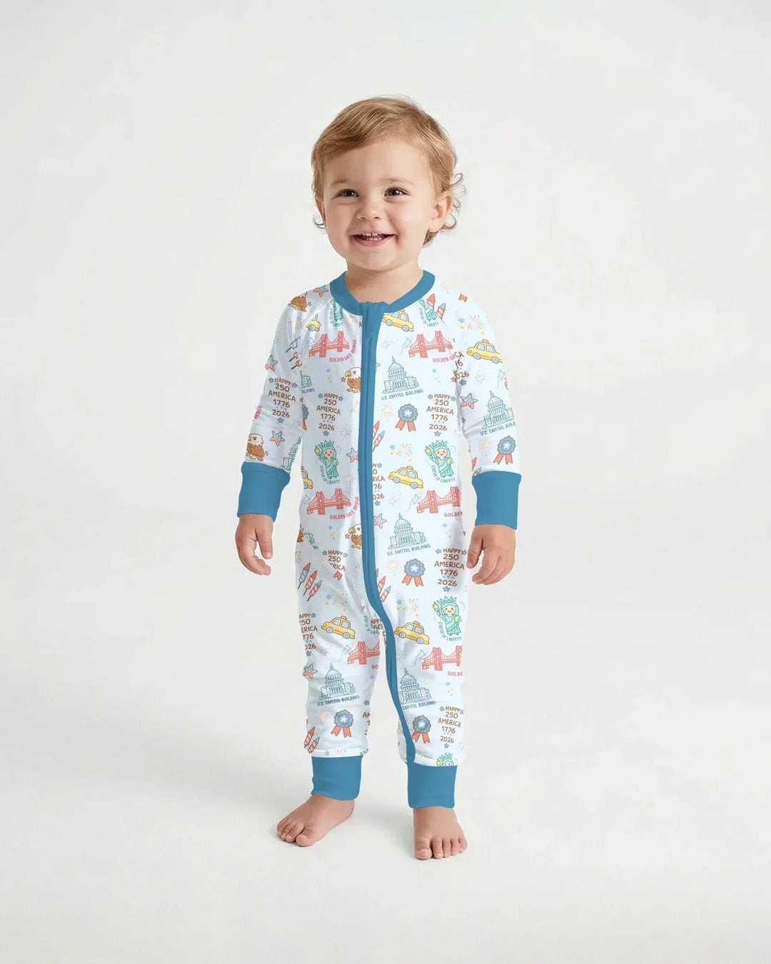 Gerippte Babykleidung mit individuellem Foto - Weich &amp; Skizzenhaft