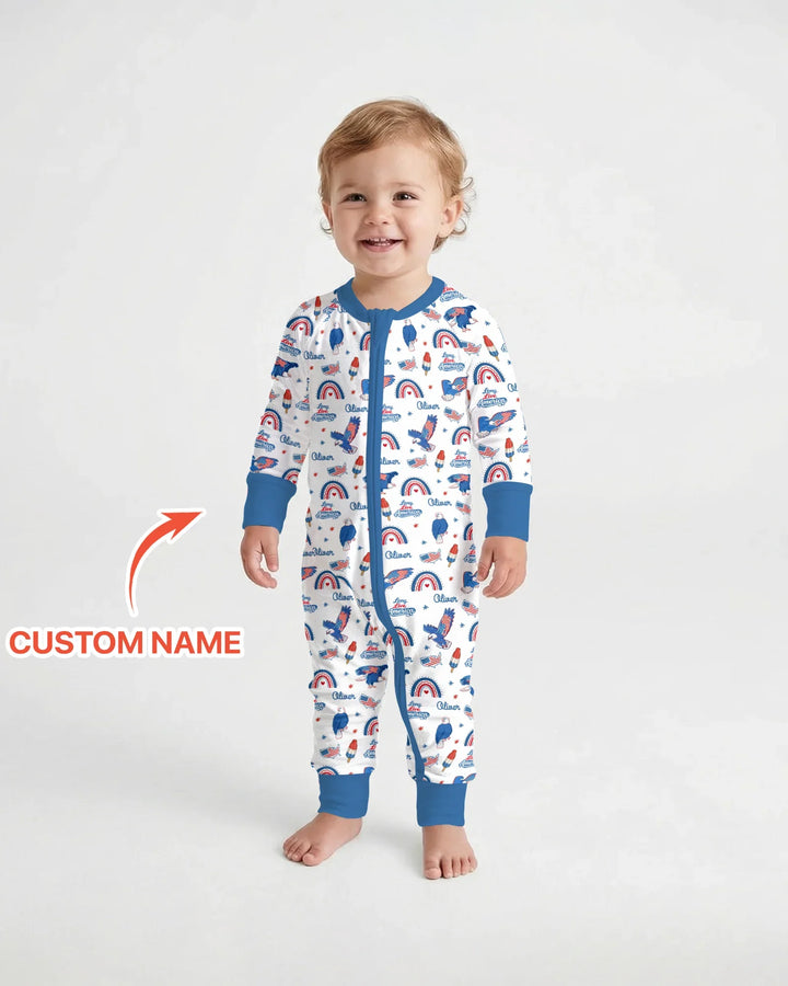 Gerippte Babykleidung mit individuellem Foto - Weich &amp; Skizzenhaft
