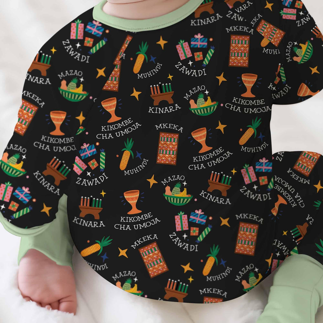 Gerippte Babykleidung mit individuellem Foto - Weich &amp; Skizzenhaft
