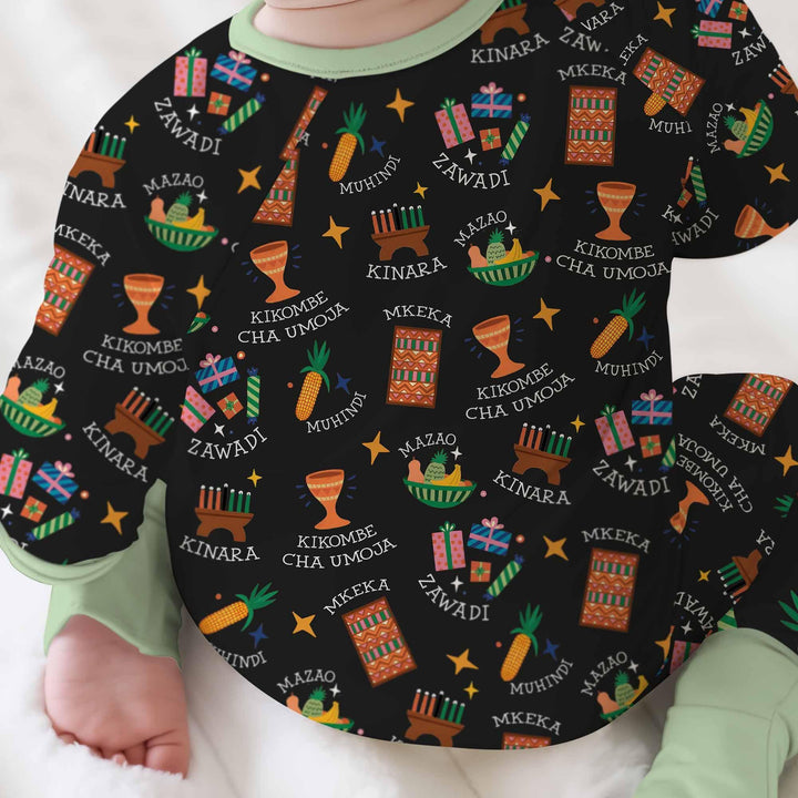 Gerippte Babykleidung mit individuellem Foto - Weich &amp; Skizzenhaft
