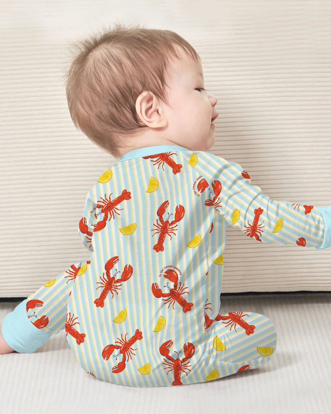 Gerippte Babykleidung mit individuellem Foto - Weich &amp; Skizzenhaft