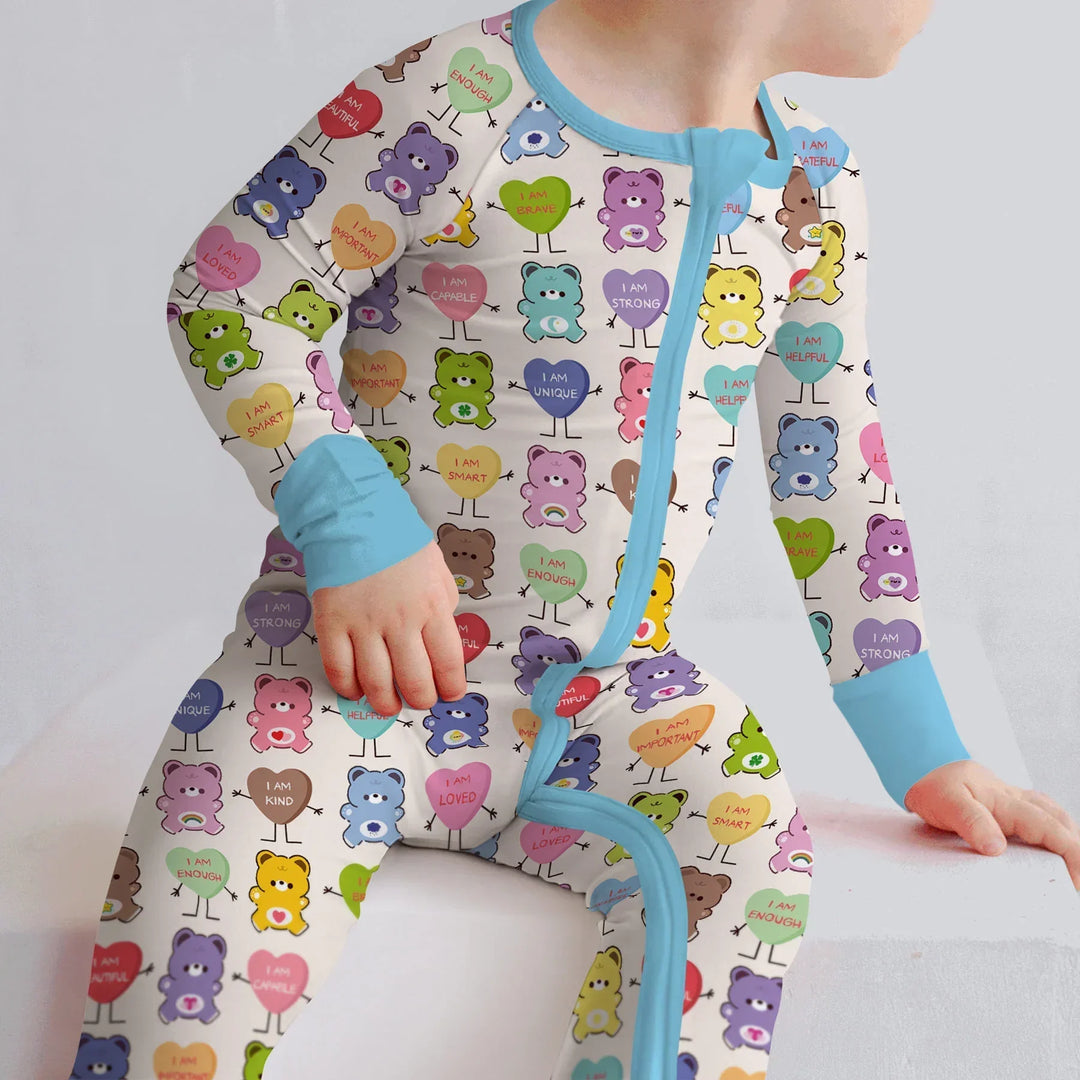 Gerippte Babykleidung mit individuellem Foto - Weich &amp; Skizzenhaft