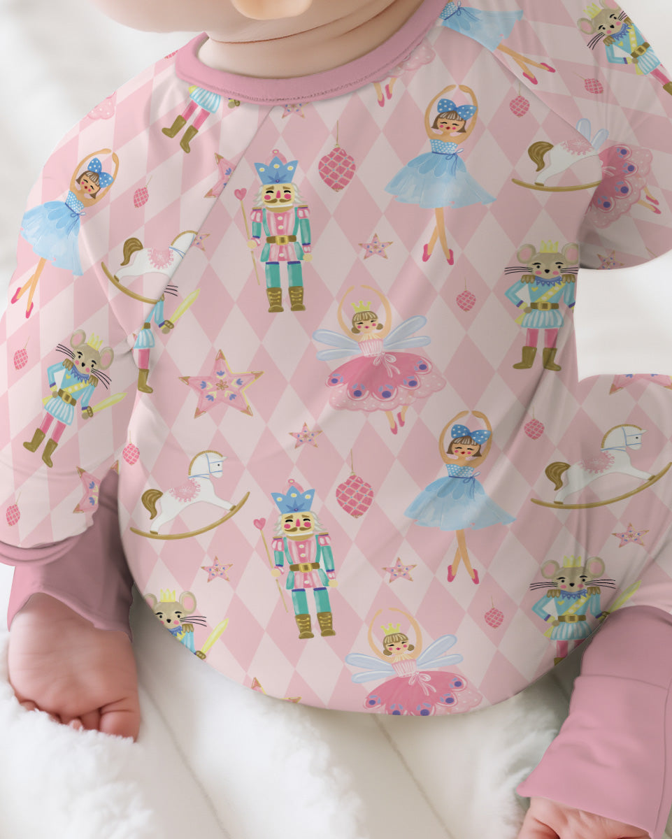 Sorry Can't Nutcracker Season Ballet Christmas Bamboo Convertible Zippy