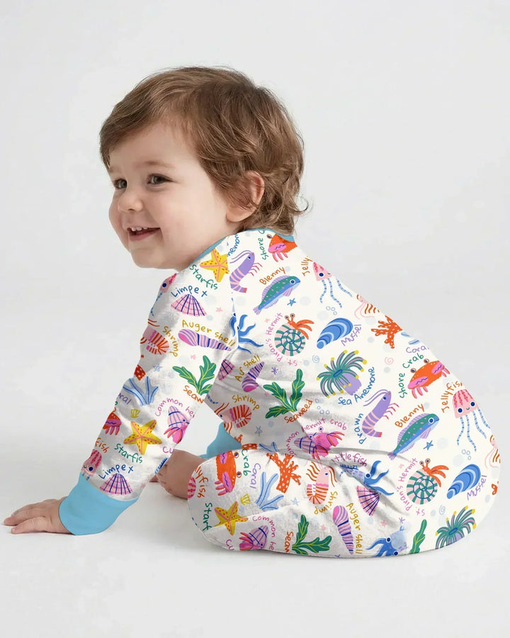 Gerippte Babykleidung mit individuellem Foto - Weich &amp; Skizzenhaft