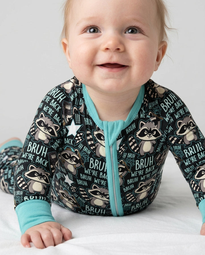 Gerippte Babykleidung mit individuellem Foto - Weich &amp; Skizzenhaft