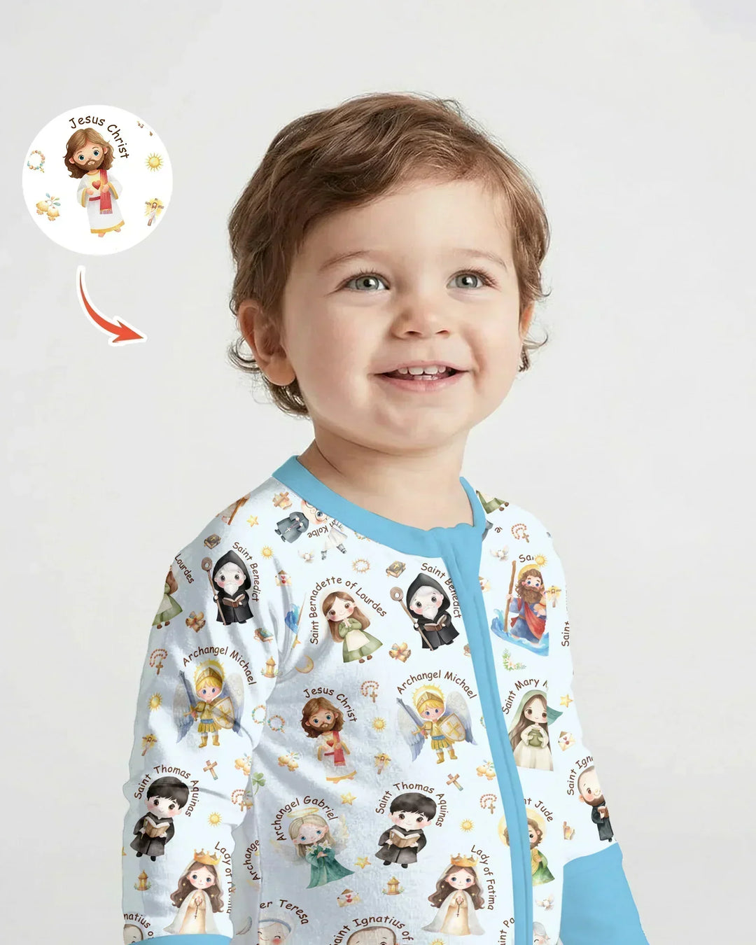 Gerippte Babykleidung mit individuellem Foto - Weich &amp; Skizzenhaft
