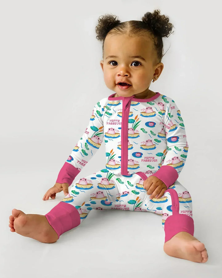 Hoppy Passover Family Matching Bamboo Convertible Zippy