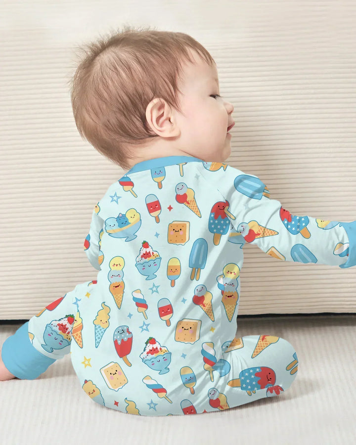Gerippte Babykleidung mit individuellem Foto - Weich &amp; Skizzenhaft