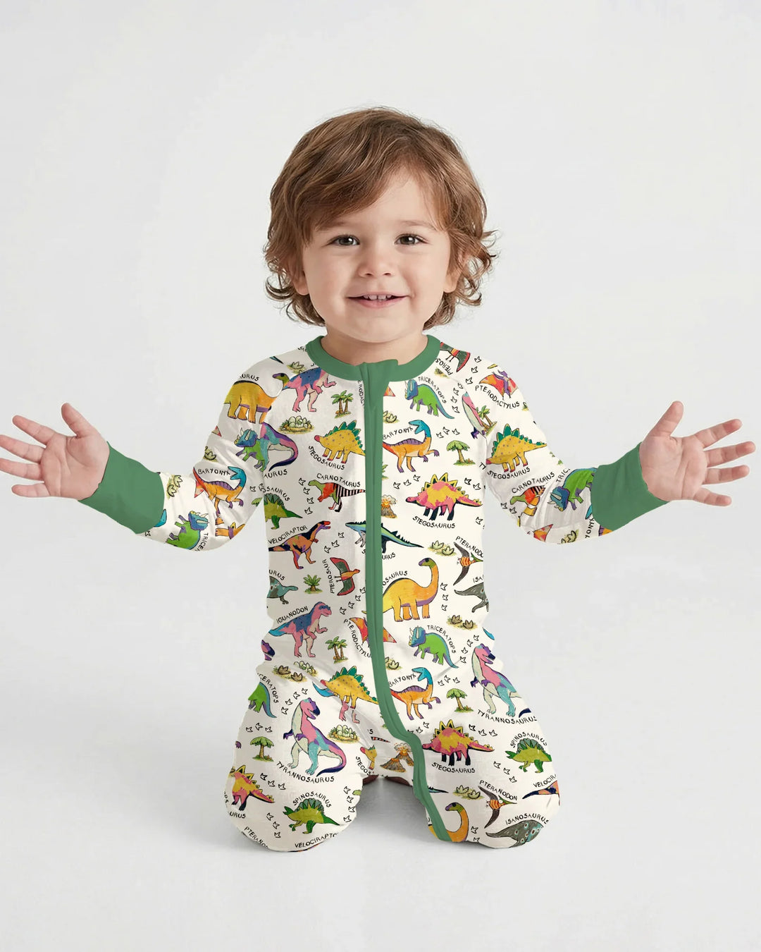 All The Dino Types Bamboo Convertible Zippy