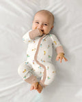 Gerippte Babykleidung mit individuellem Foto - Weich &amp; Skizzenhaft