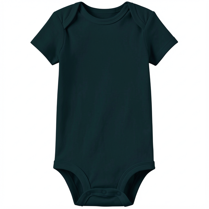Gerippte Babykleidung mit individuellem Foto - Weich &amp; Skizzenhaft