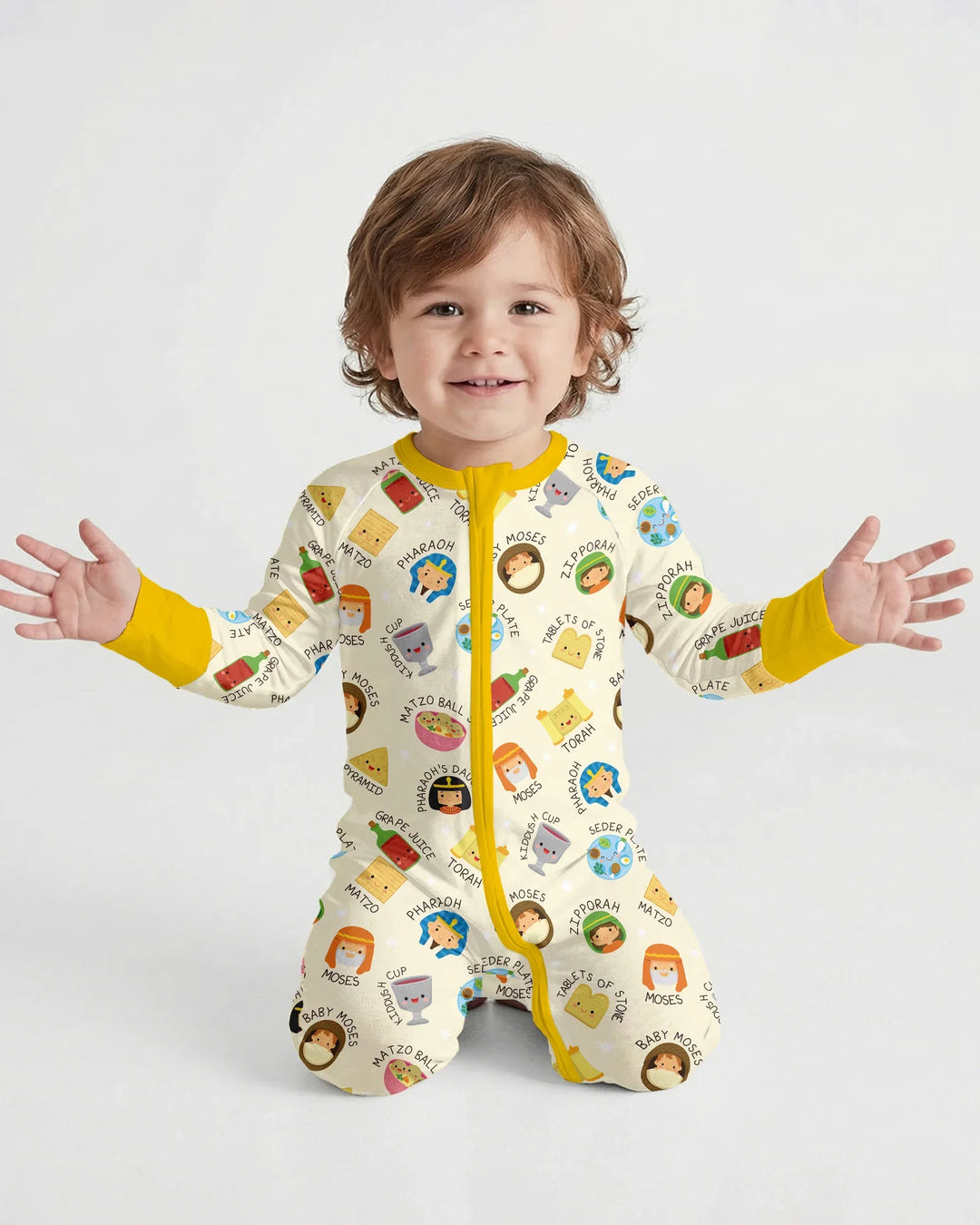Gerippte Babykleidung mit individuellem Foto - Weich &amp; Skizzenhaft