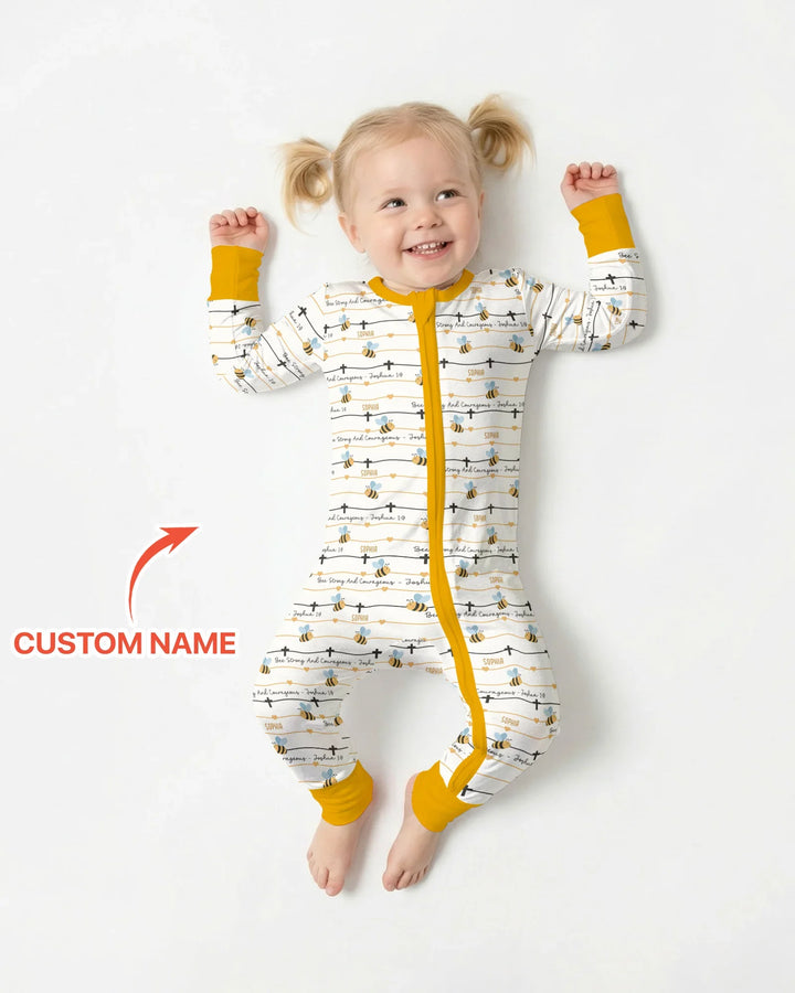 Gerippte Babykleidung mit individuellem Foto - Weich &amp; Skizzenhaft