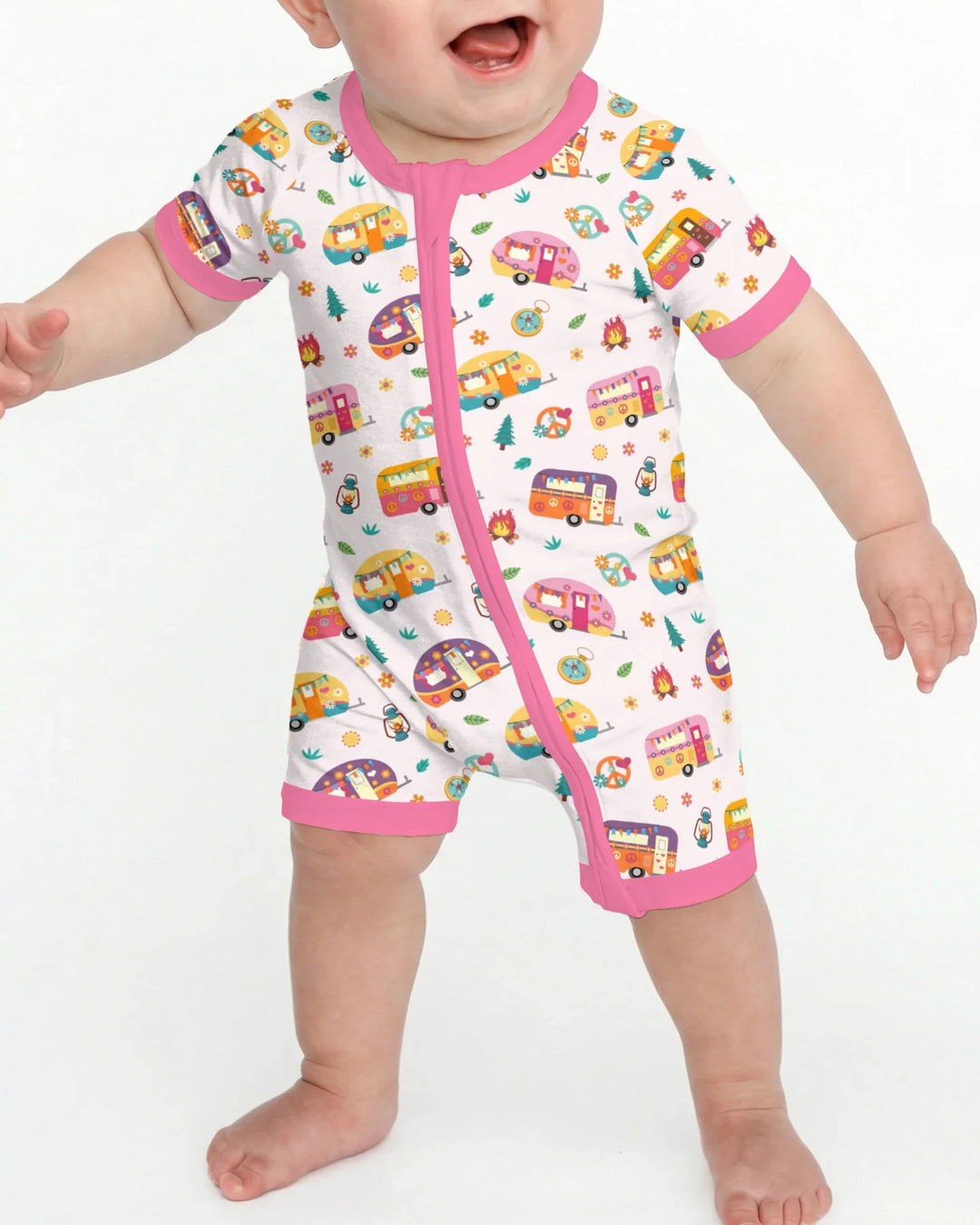 Gerippte Babykleidung mit individuellem Foto - Weich &amp; Skizzenhaft