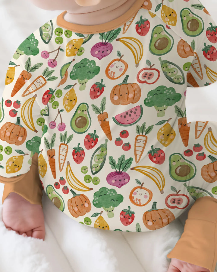 Gerippte Babykleidung mit individuellem Foto - Weich &amp; Skizzenhaft