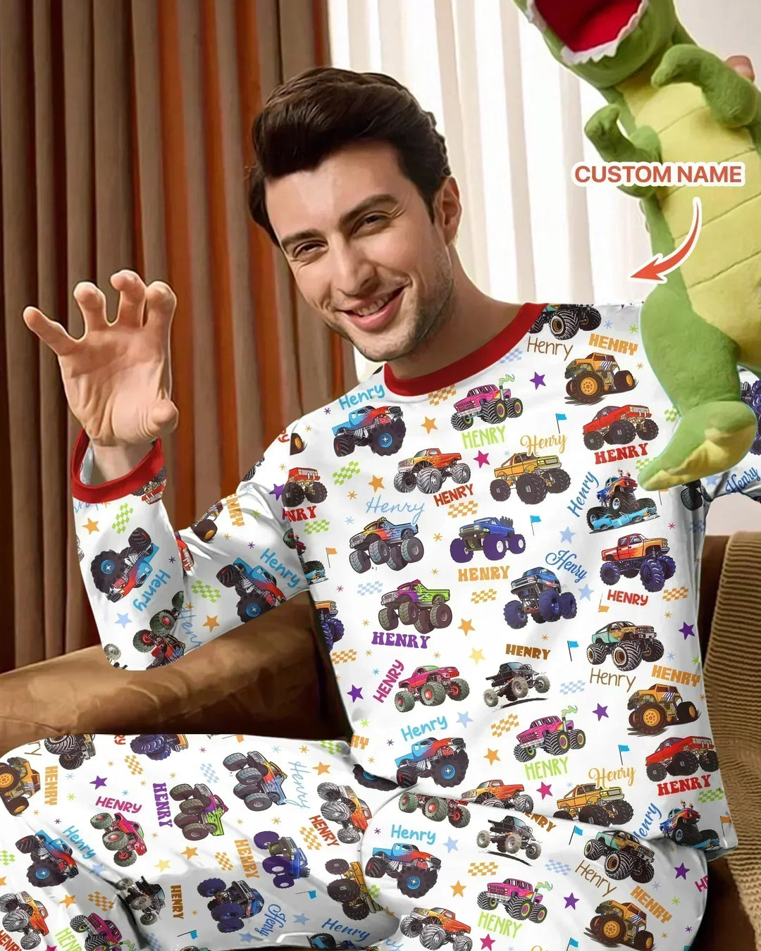 Vorlage Benutzerdefiniertes Herren-Pyjama-Set