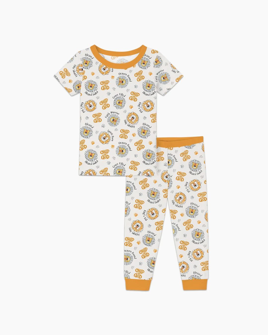 Zweiteiliges, kurzärmliges Pyjama-Set mit Marienkäfern