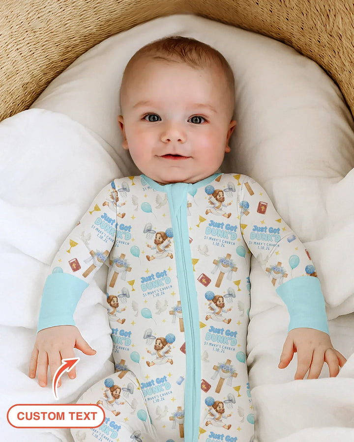 Gerippte Babykleidung mit individuellem Foto - Weich &amp; Skizzenhaft
