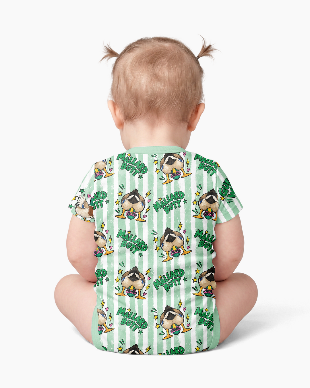 Guess What Mallard Butt Bamboo Bodysuit