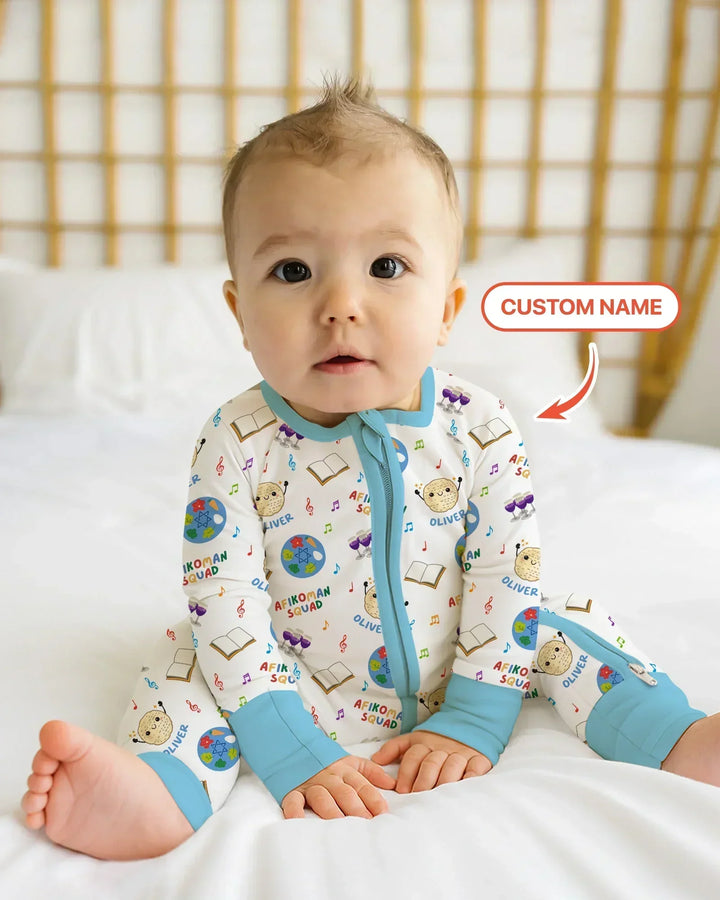 Custom Name Passover Afikoman Squad Bamboo Convertible Zippy
