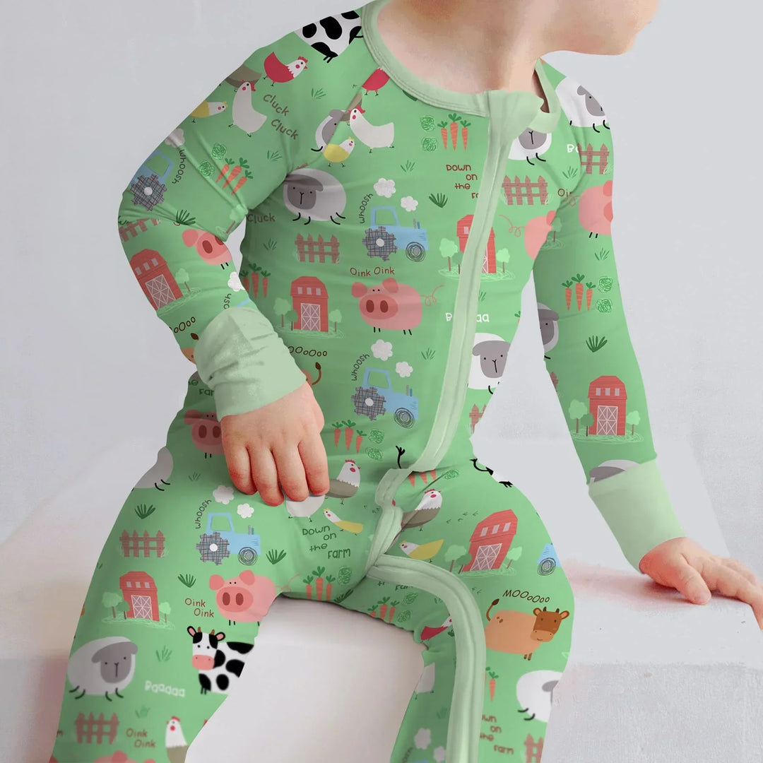 Gerippte Babykleidung mit individuellem Foto - Weich &amp; Skizzenhaft
