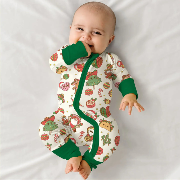 La Fiesta de Navidad Convertible Zippy , La Fiesta de Navidad Convertible Zippy - 0-3M / Green