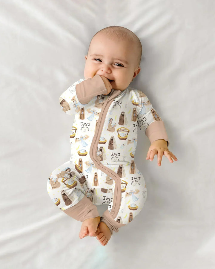 Gerippte Babykleidung mit individuellem Foto - Weich &amp; Skizzenhaft