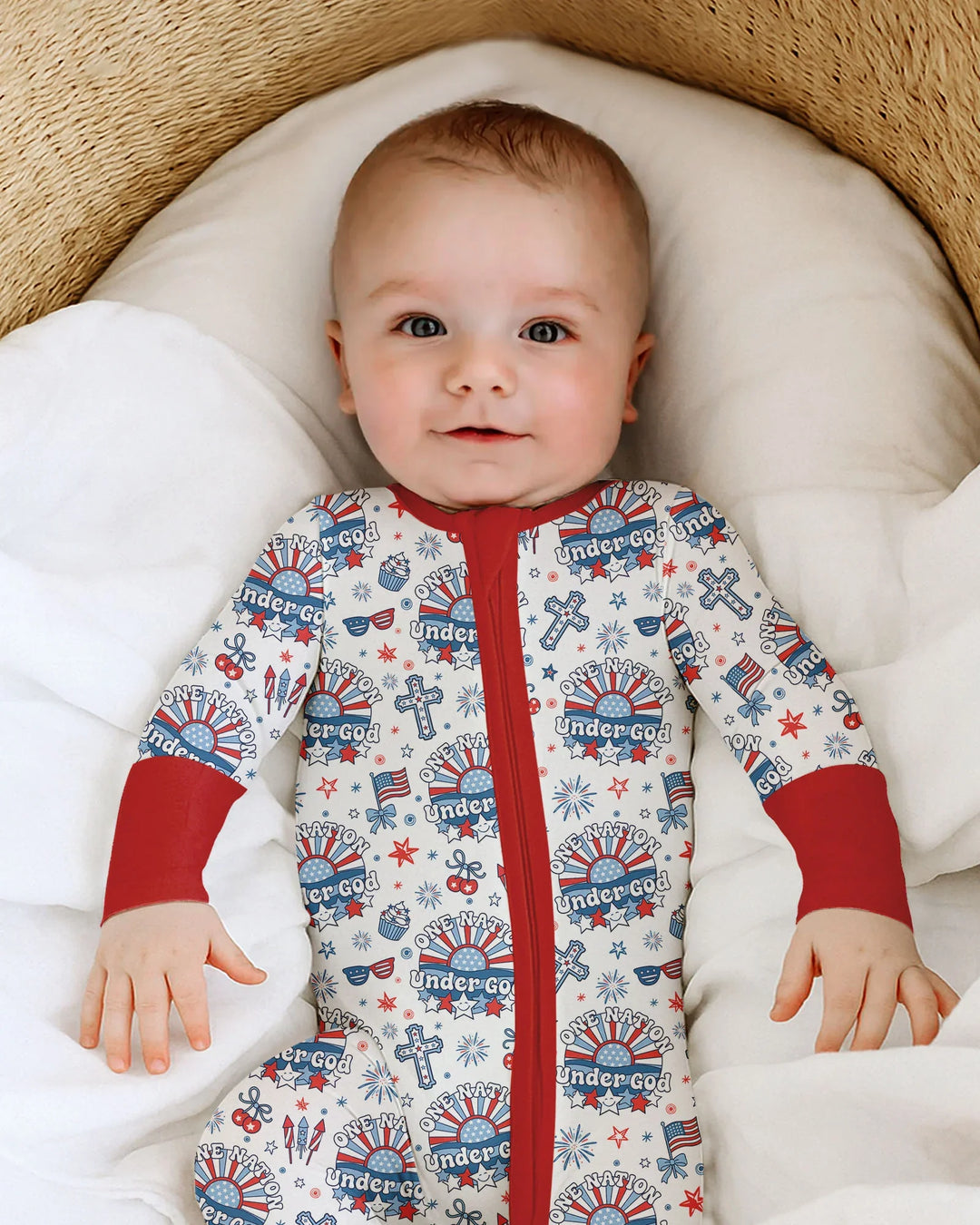 Gerippte Babykleidung mit individuellem Foto - Weich &amp; Skizzenhaft