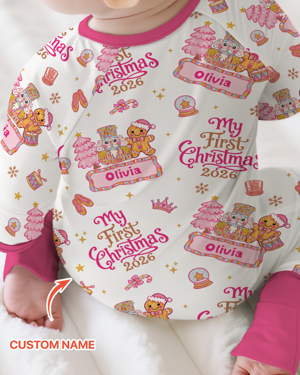 Custom Name Nutcracker Christmas Tale Bamboo Convertible Zippy