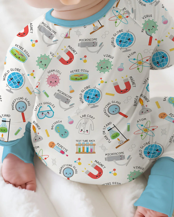 Gerippte Babykleidung mit individuellem Foto - Weich &amp; Skizzenhaft