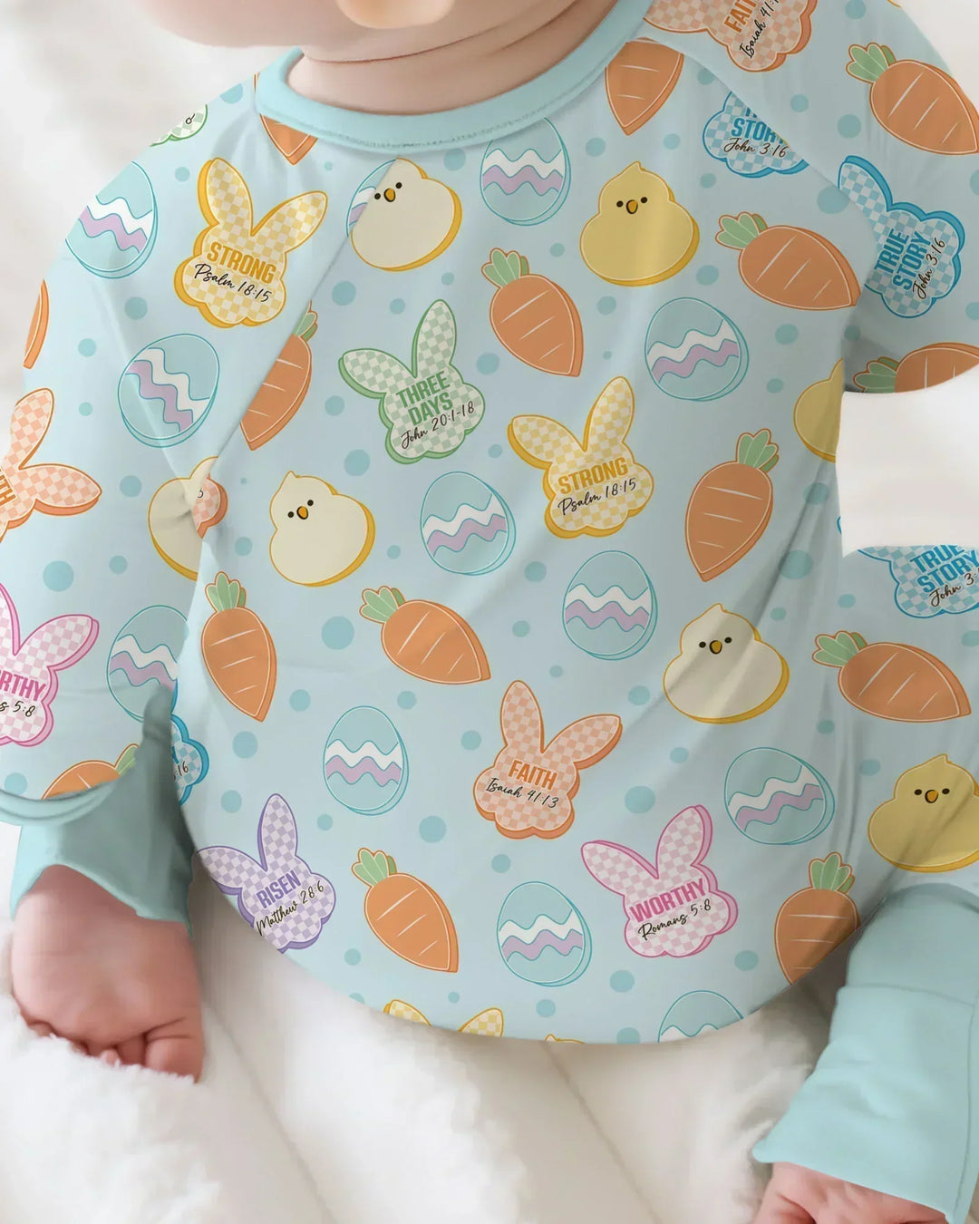 Gerippte Babykleidung mit individuellem Foto - Weich &amp; Skizzenhaft