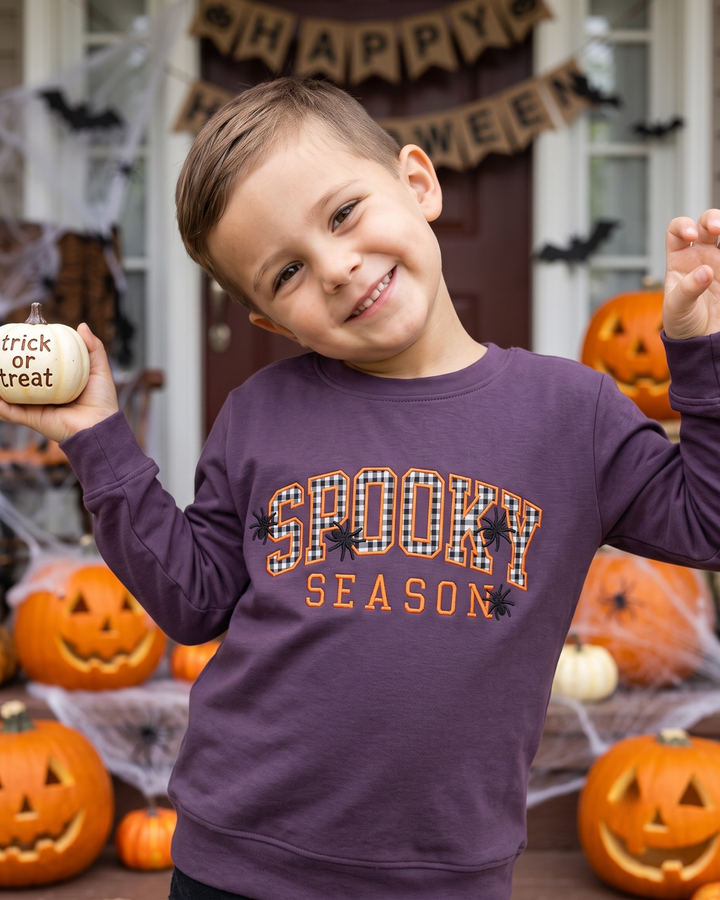 Sweatshirt mit Rundhalsausschnitt aus Bambusfaser