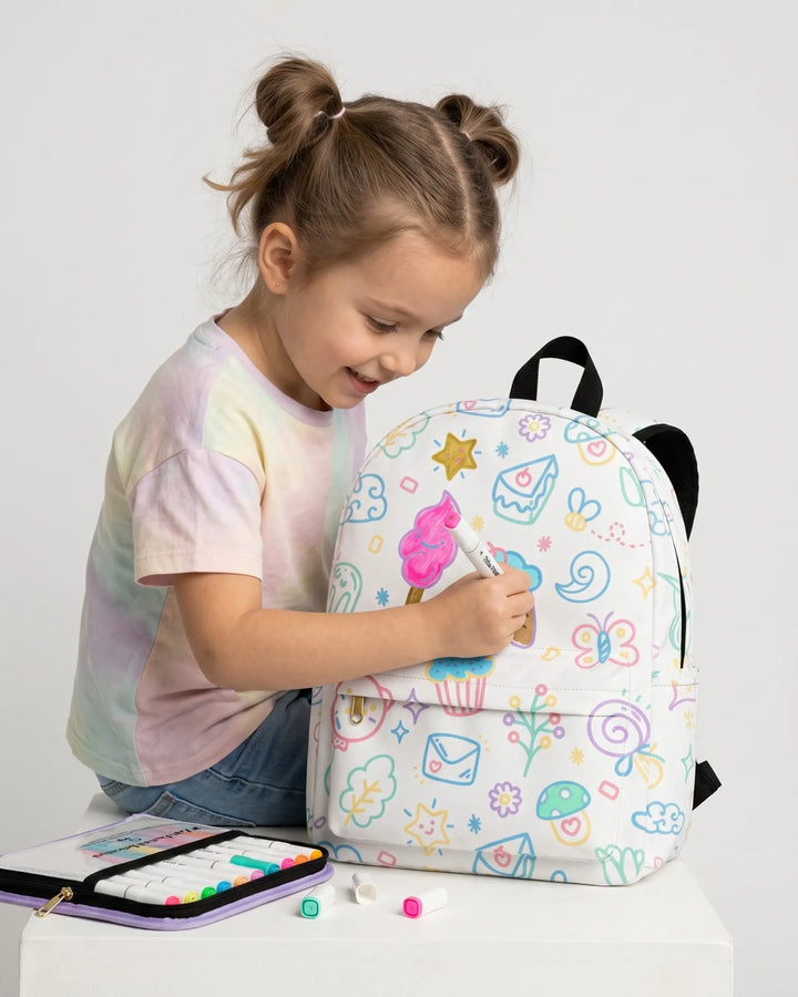 Little Sugar Garden Colorable Backpack