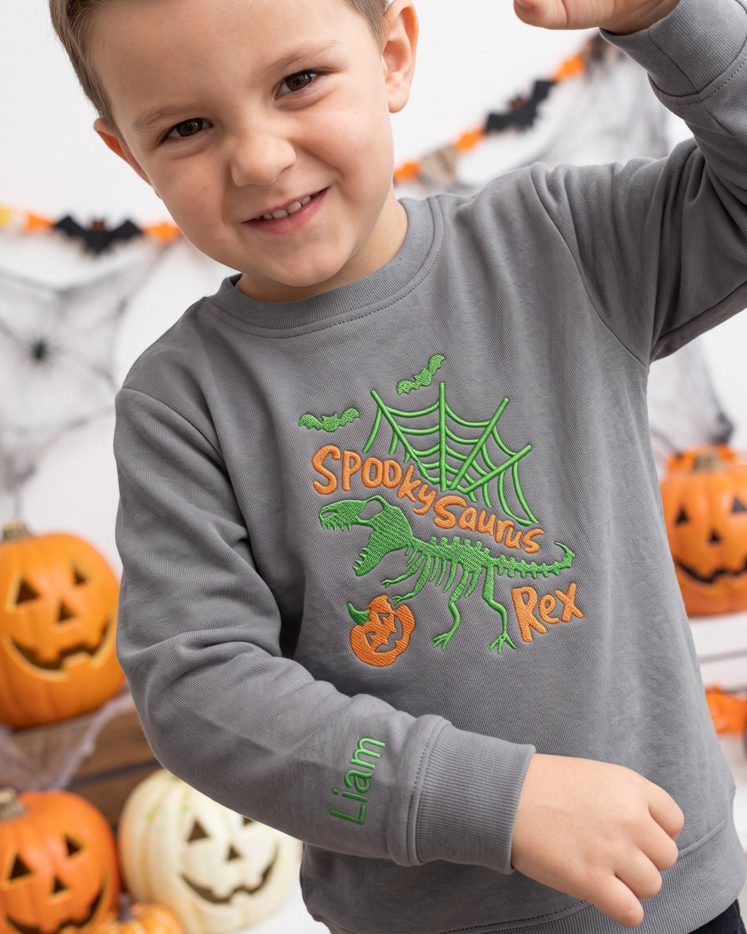 Sweatshirt mit Rundhalsausschnitt aus Bambusfaser