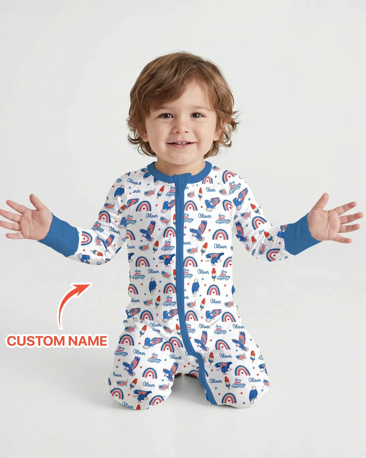 Gerippte Babykleidung mit individuellem Foto - Weich &amp; Skizzenhaft
