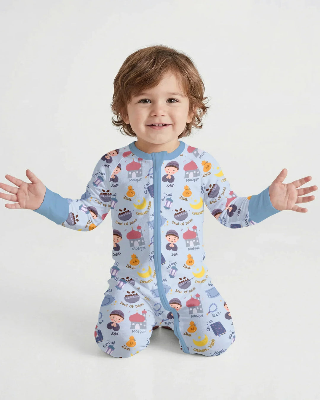 Gerippte Babykleidung mit individuellem Foto - Weich &amp; Skizzenhaft