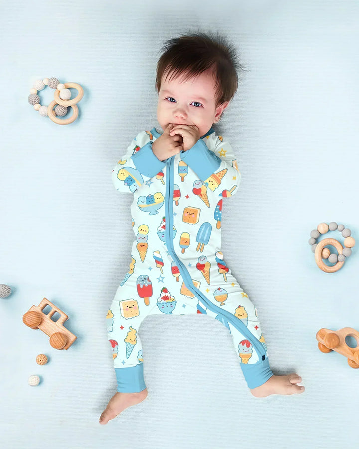 Gerippte Babykleidung mit individuellem Foto - Weich &amp; Skizzenhaft