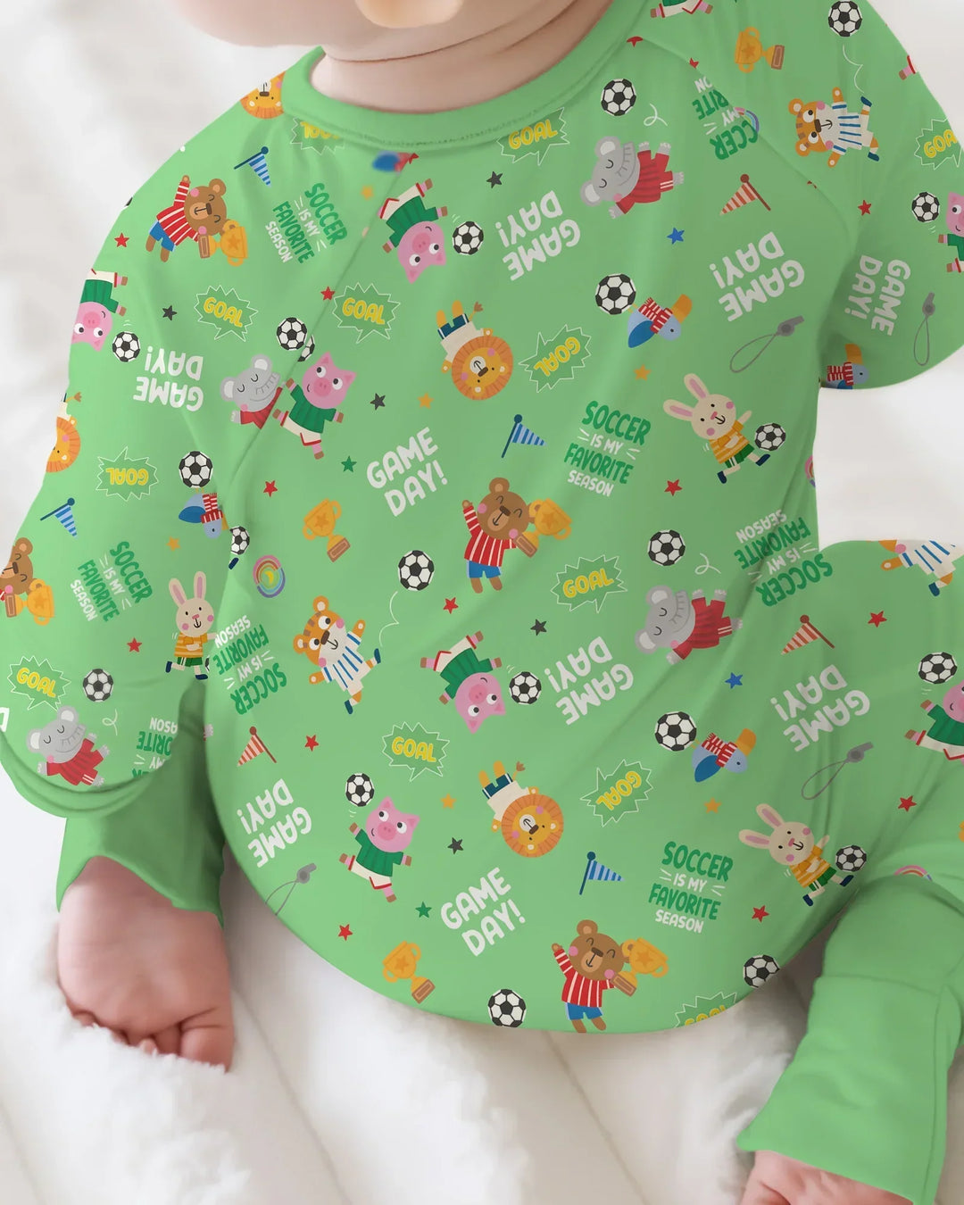 Gerippte Babykleidung mit individuellem Foto - Weich &amp; Skizzenhaft
