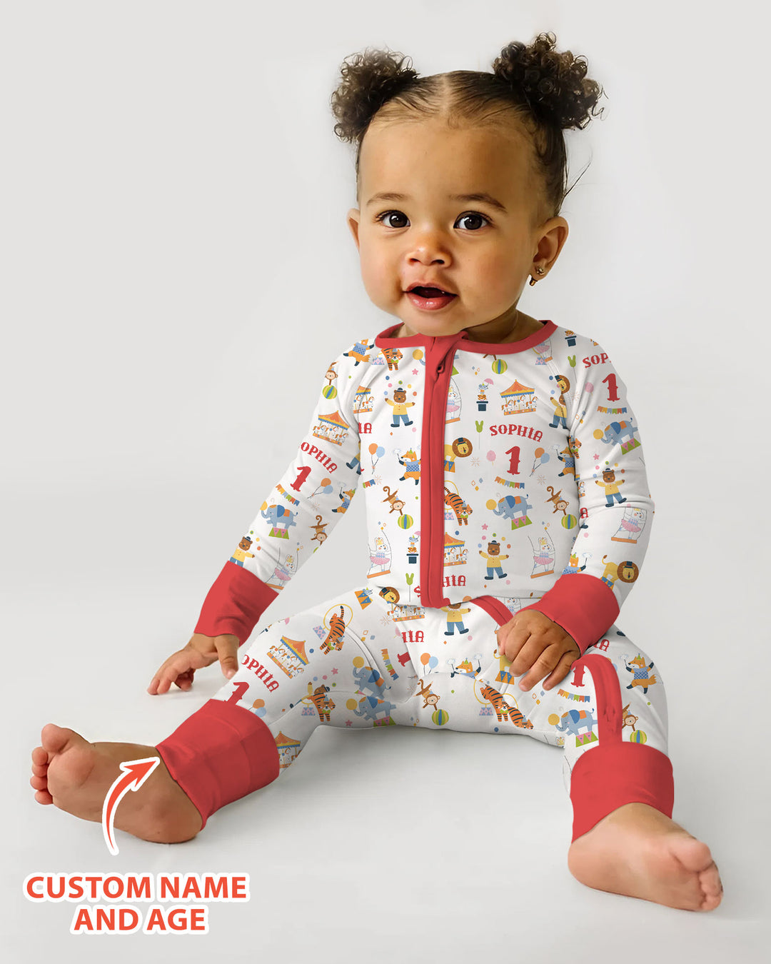 Gerippte Babykleidung mit individuellem Foto - Weich &amp; Skizzenhaft